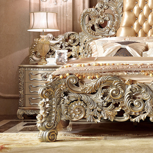 RIKKASI in legno palazzo stile Extra-large <span class=keywords><strong>letto</strong></span>-camera da <span class=keywords><strong>letto</strong></span> reale mobili-lussuoso classico antico <span class=keywords><strong>letto</strong></span> <span class=keywords><strong>matrimoniale</strong></span> in legno - Product Image 4