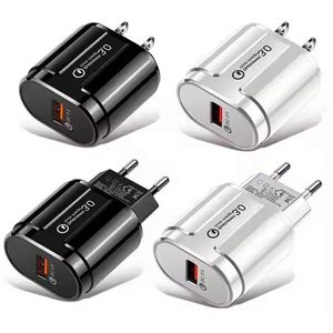 18W 3A Fast Charger QC3.0 <b>USB</b> Wall Charger Power Adapter US EU <b>Plug</b> Mobile Phone Charger - Product Image 1