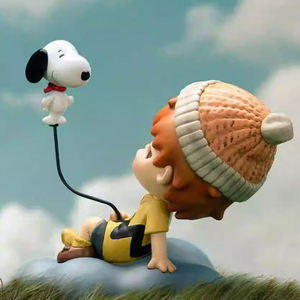 Hirono x peanut ของแท้อะนิเมะแอคชั่นฟิกเกอร์ Kawaii hirono คอลเลกชันการ์ดแขวนของเล่นของขวัญสำหรับเด็ก - Product Image 3