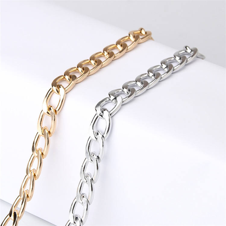 Metal Chain Women Belt Gold Silver Waist Chain Dress Jeans Cool Girls Lady  Chain Belt