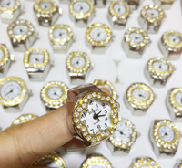 Bijoux en or classique avec diamants, montre à doigt pour étudiantes, vente en gros