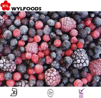 IQF Gemengde zoete bessen bulkmix fruit aardbei framboos bramen