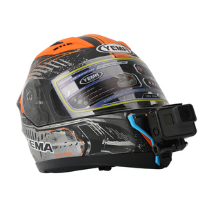Accessoires pour caméra d'action : support de mentonnière pour casque de moto pour <span class=keywords><strong>Go</strong></span> <span class=keywords><strong>Pro</strong></span> <span class=keywords><strong>Hero8</strong></span>/7/6/5 et caméras DJI Osmo Action - Product Image 1