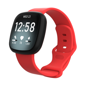 Correa de reloj inteligente de goma, correa de repuesto flexible para Fitbit <span class=keywords><strong>Versa3</strong></span> - Product Image 1