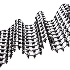 Dış mekan kullanımı için 2CM tam renkli LED perde duvar DMX512 ekran ızgara 2 ışık piksel noktası kaynağı 12V IP65 metin bina vücut için - Product Image 3