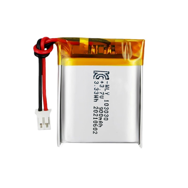 Factory Wholesale Rechargeable Battery 3.7v 600mAh 700mAh 800mAh 900mAh 1000mAh Lithium Polymer Li Ion Battery 103030