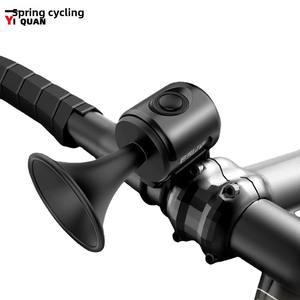 แตรอิเล็กทรอนิคส์เอ้าท์เสียงดังเตือนจักรยานไฟฟ้า IPX4 120dB กันน้ำกริ่งแหวนไฟฟ้า ABS + PC - Product Image 5