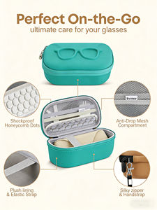 <span class=keywords><strong>EVA</strong></span> עמיד למים עבור משקפי AI חכמים - נרתיק אחסון נייד מגן עבור Meta Ray-Ban Oakley Oho - Product Image 4