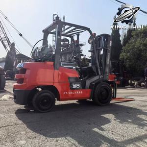 Chariot élévateur TOYOTA FGZN30 3 tonnes d'occasion, chariot élévateur japonais 3 tonnes, moteur 1DZ-2, machine d'occasion, chariot élévateur GPL d'occasion - Product Image 4