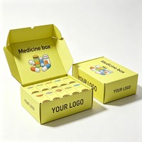 Boîtes pliantes de luxe personnalisées pour flacons de 10 ml de médicaments, avec logo, pour capsules de vitamines liquides – Vente en gros