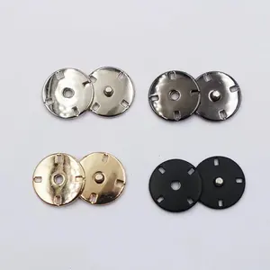 Classical Button Hand Sewing Button Round Metal Custom Color Button For Cloth