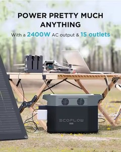 Pour <span class=keywords><strong>DELTA</strong></span> Max2000 220W Station Portable panneau solaire générateur voiture Lithium Ion batterie MPPT contrôleur onde sinusoïdale Pure - Product Image 4
