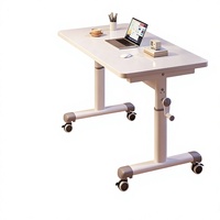 Bureau d'écriture ergonomique en bois réglable en hauteur, table d'étude pour étudiants, table d'ordinateur durable, table de bureau pour la maison