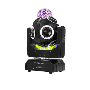 Mini 120W <span class=keywords><strong>DMX</strong></span> 512 kiểm soát <span class=keywords><strong>LED</strong></span> Sharpy tại chỗ chùm ánh sáng trắng & RGBW phát ra cơ thể nhôm cho KTV DJ Câu lạc bộ disco - Product Image 6