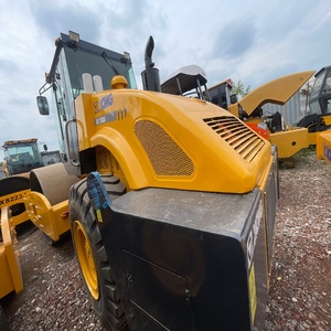 Rouleau vibratoire à tambour unique XS183 avec moteur diesel et pompe, puissance de 7,5 kW, force d'excitation de 30 kN pour la construction routière - Product Image 4