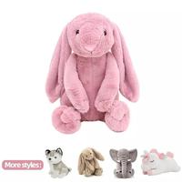 Mini peluche personnalisée lestée pour machine à griffes, cadeau pour enfants, animal en peluche doux, pour fête d'anniversaire, peluche Kawaii