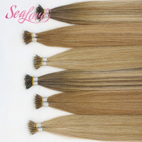 Extensiones de Cabello con Anillos Nano Invisibles y Ligeros, Cuentas Discretas, Sin Calor, Sin Pegamento, Aspecto Natural, Cabello Humano