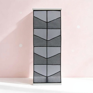 Organizador de Folletos Transparente con Malla, Soporte de Suelo con 8 Bolsillos para Agencias Inmobiliarias, Concesionarios de Automóviles, Catálogos de Productos - Product Image 3