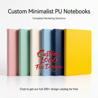 Coffret Cadeau d'Entreprise Personnalisable : Carnet A5 Rigide avec Reliure Piquée, Imperméable, Impression de Logo