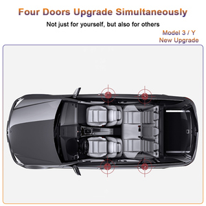 Accessoires de voiture serrures automatiques porte de fermeture par aspiration électrique douce pour <span class=keywords><strong>Tesla</strong></span> modèle 3 - Product Image 2