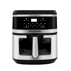 Friteuse à air électrique 10L avec contrôle tactile en acier inoxydable contrôle numérique four à micro-ondes supérieur/inférieur 3-en-1 pour usage domestique - Product Image 3