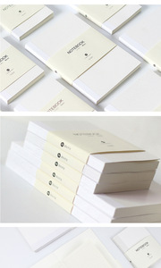 Carnet de planification A6 à <span class=keywords><strong>pages</strong></span> fixes, <span class=keywords><strong>pages</strong></span> vierges, quadrillées ou lignées horizontales, impression UV, en pâte de bois vierge - Product Image 6