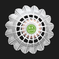 Fabricant pas cher prix 6 pièces Nylon Badminton navette formation pour les joueurs professionnels