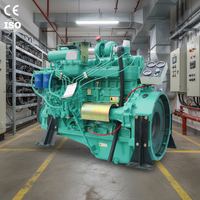 Moteur diesel hors-bord Voda neuf de 150 ch, 4 temps, 6 cylindres, démarrage électrique, refroidissement par eau, cylindrée de 9 L, modèle 6113, à vendre