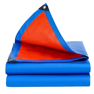 Tissu anti-pluie jardin extérieur auvent ombre voile <span class=keywords><strong>bateau</strong></span> camion chien maison couverture étanche PE bâche - Product Image 1