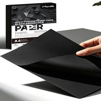 Cartulina Negra Lisa de Tamaño Estándar Estadounidense para Dibujo, Manualidades, Proyectos Escolares, Tarjetas de Presentación de Oficina y Manualidades de Papel DIY
