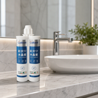 Mortier époxy pour carrelage - Mortier époxy imperméable pour carrelage avec sable coloré, mastic de joint durable pour salle de bain et cuisine