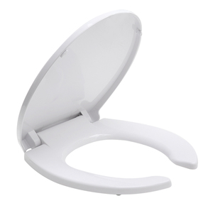 Couvre-siège de toilette personnalisé en plastique PP en forme de O, à fermeture douce, avec un design moderne et une garantie de 2 ans - Product Image 2