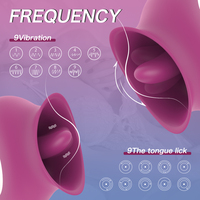 Global Bestseller OEM-Fabrik Zungenleck-Stimulations-Saugvibrator Metallischer Glanz Zugring-Vibrator Sexspielzeug für Frauen