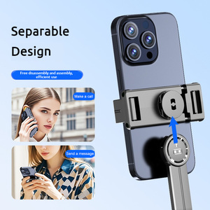 Bán hàng nóng Gấp không dây từ xa điện thoại di động Mini Pocket Monopod Selfie Stick Tripod cho Iphone Android video kit điện thoại chủ - Product Image 4