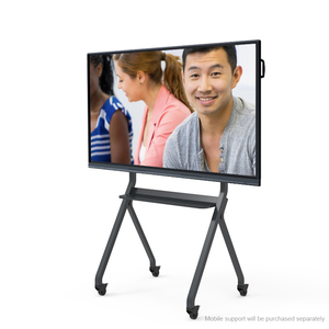 Tùy chỉnh chuyên nghiệp 75 86 inch 4K LCD màn hình cảm ứng hiển thị kỹ thuật số bảng thông minh tương tác màn hình phẳng cho giáo dục - Product Image 3