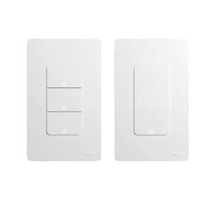 <span class=keywords><strong>MOES</strong></span>-Interrupteur mural <span class=keywords><strong>Tuya</strong></span> Wifi / ZigBee à bouton-poussoir américain, fonctionne avec Alexa Google Home avec ou sans fil neutre - Product Image 1