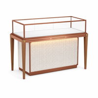 Vitrines d'exposition personnalisées pour bijoux LED et vitrines en verre, adaptées à tous les types de bijouteries, de montres et de magasins de articles de luxe.