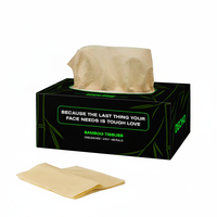 Mouchoirs en bambou doux 3 plis, serviettes en papier jetables écologiques, alternative pour la maison, l'hôtel, le bureau