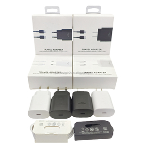 Adaptador de corriente de cargador rápido original de 25W para Samsung S22 S21 S20 fe USB tipo C cable PD cargador de viaje de carga rápida - Product Image 1