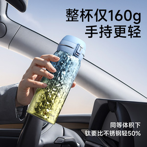 Tomic Insulated Water Bottle Pure Titanium Large Capacity Travel <b>Thermos</b> For Men Women - Product Image 4