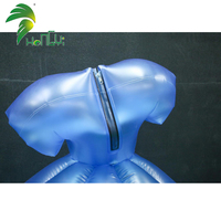 2025 robe gonflable bleue de haute qualité beau costume de costume de robe gonflable