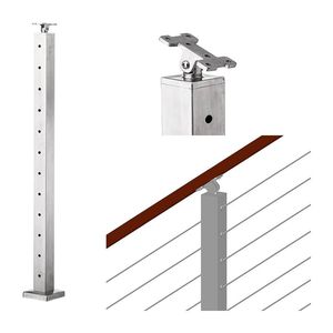 <span class=keywords><strong>Accessori</strong></span> <span class=keywords><strong>per</strong></span> <span class=keywords><strong>Ringhiere</strong></span> <span class=keywords><strong>in</strong></span> Cavo Ace, <span class=keywords><strong>in</strong></span> Ferro Battuto, <span class=keywords><strong>Alluminio</strong></span> e Acciaio Inossidabile, <span class=keywords><strong>Accessori</strong></span> <span class=keywords><strong>per</strong></span> <span class=keywords><strong>Ringhiere</strong></span> <span class=keywords><strong>per</strong></span> Scale e Cavi - Product Image 2