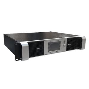 Amplificateur de puissance professionnel DSP série <span class=keywords><strong>D</strong></span> D418 4 canaux Audio Sound AMP avec caisson de basses Line Array Coque métallique - Product Image 1