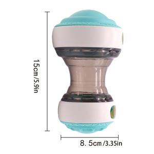 Juguetes de Plástico para Mascotas, Rompecabezas, Juguete Antiderrames, Resistente a Mordeduras, para Masticar y Limpiar Dientes, con Compartimento Oculto para Comida, Alivia el Aburrimiento - Product Image 1