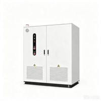 Conteneur de stockage d'énergie à batterie au phosphate de fer et de lithium, systèmes solaires commerciaux et industriels, refroidissement par eau, 400V 100kWh/200kWh