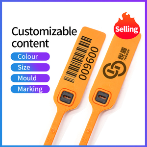 Sceau de sécurité en plastique YDPS017, bande PP+PE, acier inoxydable, résistance à <span class=keywords><strong>la</strong></span> traction >200N, marquage laser/estampé à chaud pour <span class=keywords><strong>la</strong></span> fermeture de conteneurs - Product Image 3