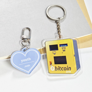 Customizable Plastic <b>Keychains</b> in Different Styles UV Printed <b>Anime</b> and Cartoon Patterns Acrylic <b>Keychains</b> - Product Image 5