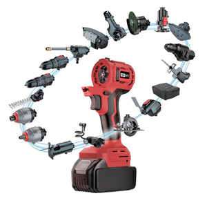 N in 1 Cordless Tool Kits Multi-Functional Power Tool Set <b>Jig</b> Saw Power Angle Chain Saw Cordless <b>Drills</b> with Box - Product Image 1