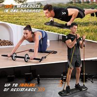 Planche de musculation multifonctionnelle professionnelle pour l'exercice physique, la combustion des graisses, le renforcement des bras et du torse