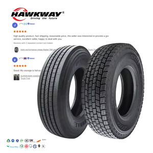 Nuovi Pneumatici Radiali per Camion di Alta Qualità Marca Hawkway 11R22.5 12R22.5 295/80R22.5 con Camera d'Aria in Vendita - Product Image 1